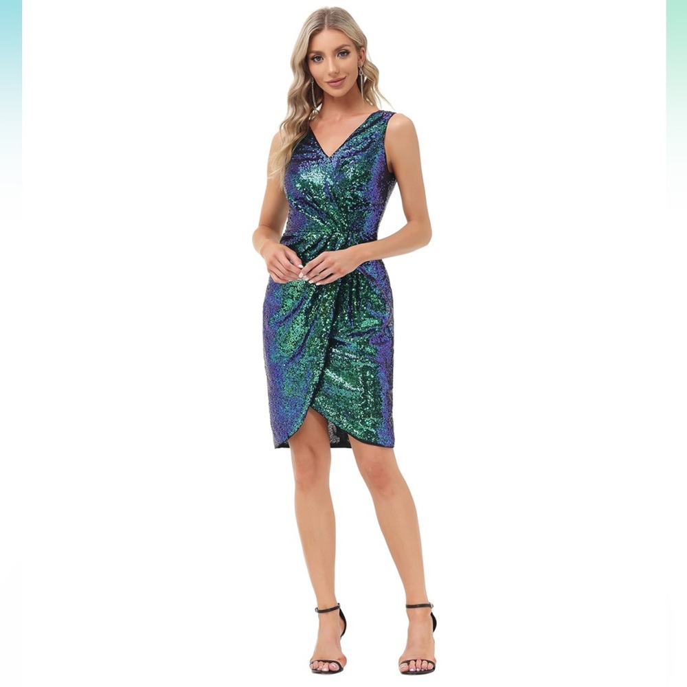 Women's Sexy Sequin Party Club Dress